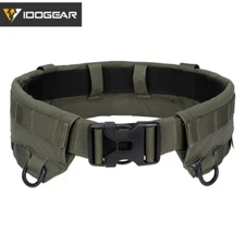 IDOGEAR Tactical Belt MRB Modular Rigger's Belt Quick Release Airsoft MOLLE Camo
