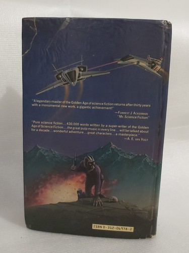 BATTLEFIELD EARTH A SAGA OF THE YEAR 3000 L RON HUBBARD SCI - FI NOVEL 1982 - Picture 3 of 5
