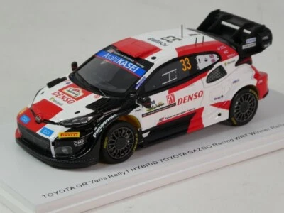 Spark Toyota GR Yaris Rally1 #33 Evans Vainqueur Rallye Japon 2023 1/43 S6731 - Photo 1/4