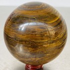 Natural Tiger Eye stone ball quartz crystal ball Reiki healing 1800G — photo 8