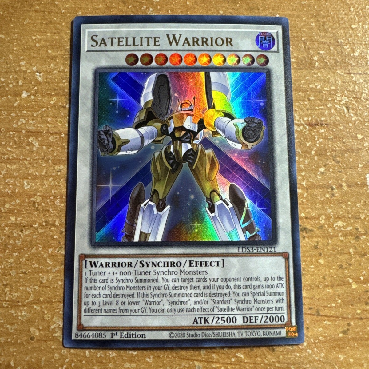 satellite deck yugioh 🔥 Yugioh LDS3-EN121 Satellite Warrior STANDARD Ultra Rare NM 1st Edition