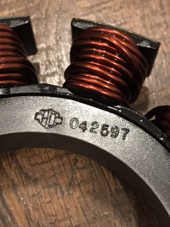 1996 Harley Davidson Evo Alternator Stator Rotor Regulator Evolution Charging - Image 4 of 4