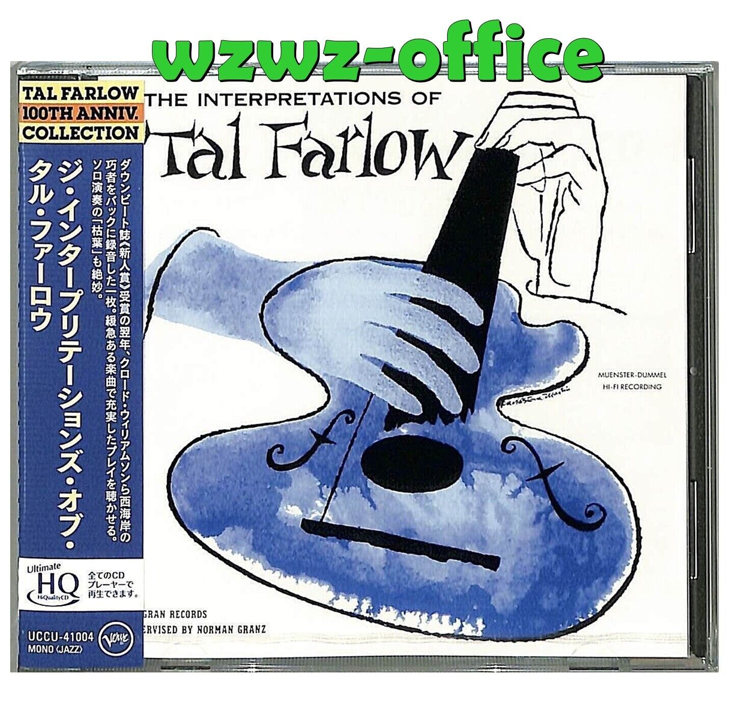 Tal Farlow Jazz Guitar SIGILLATO NUOVO CD (UHQCD) "The Interpretations Of"...