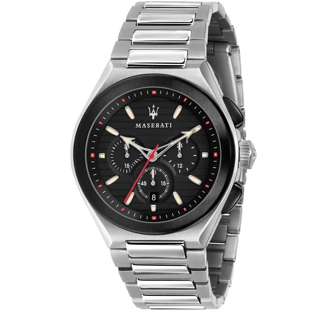 Reloj Hombre Maserati Triconic Cronógrafo Acero Precio Descuento R8873639002