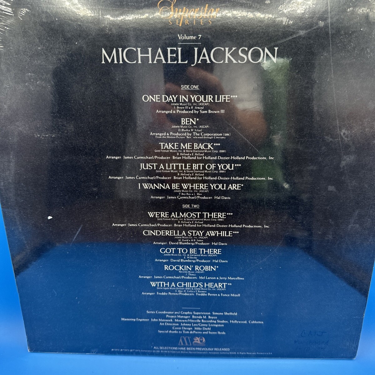 Michael Jackson Superstar Series 1980 Motown's 20th Anniversary | eBay