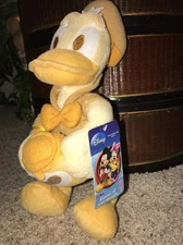 DISNEY DONALD DUCK " Flavor Of The Month" PEANUT BUTTER COLOR PLUSH #C3
