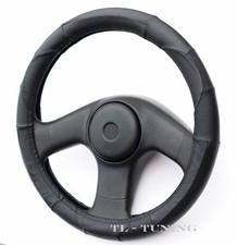 Lenkradbezug Lenkradhülle Lenkradschon Lenkradschutz Echtes LEDER Ø 37-38,5 Neu