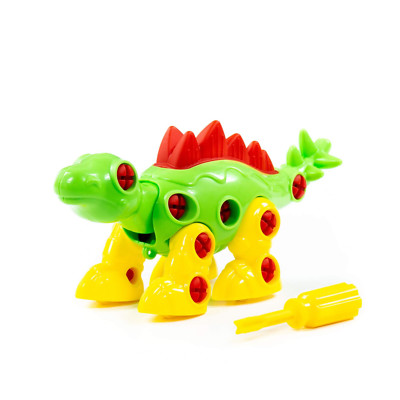 WADER 30-tlg. Konstruktionsset Dinosaurier Spielfigur Spielzeug 'Stegosaurus'