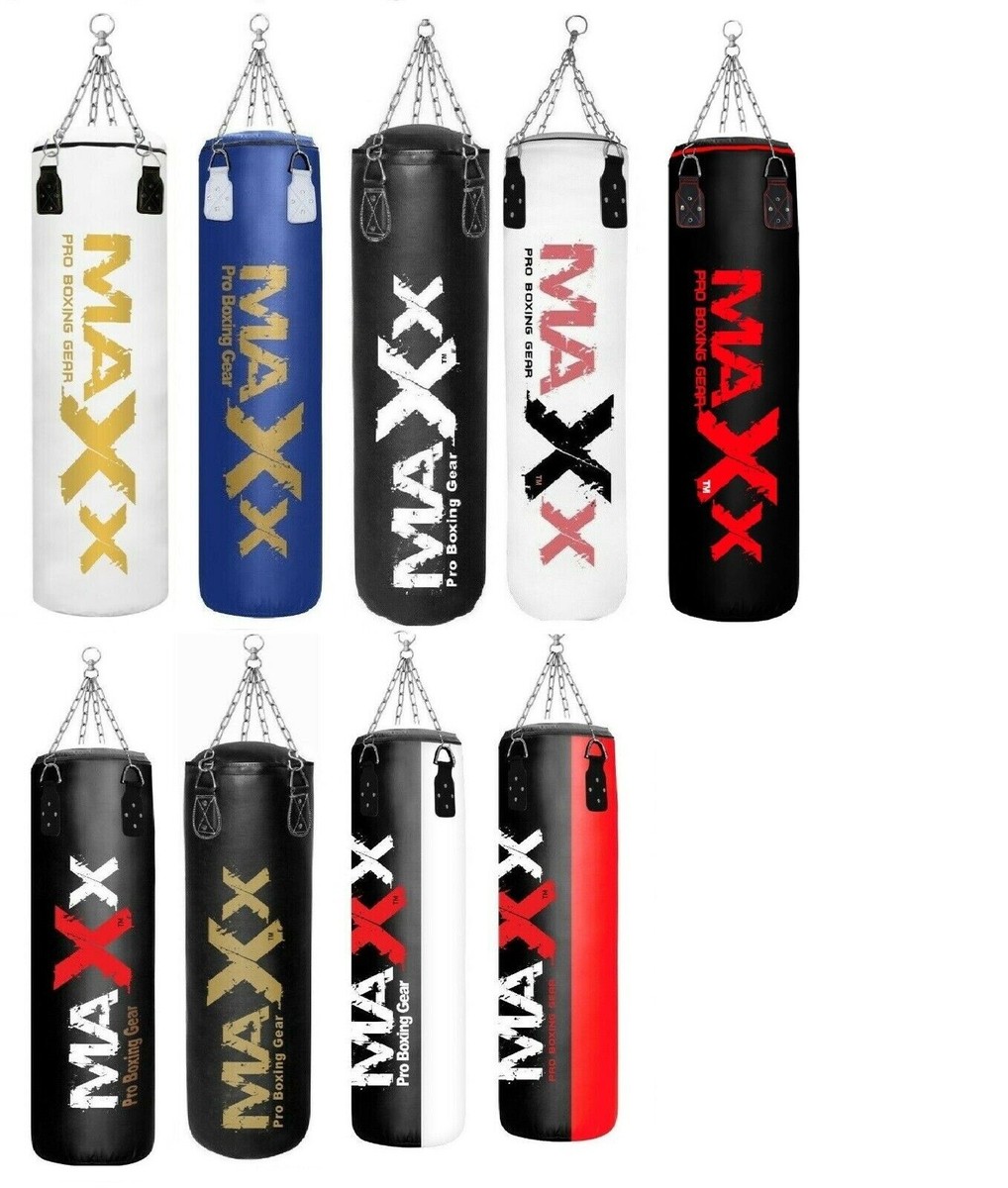 EMPTY 5FT Punch Bag Training UNFILLED WITH CHAIN boxing bag