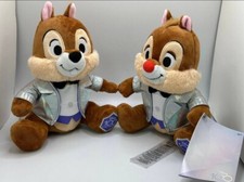 2023 Disney Platinum D100 100 Years Wonder Anniversary Chip  Dale Plush New