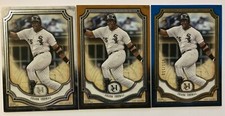 2018 Museum Collection Baseball Frank Thomas #64 Base+Copper+Sapphire White Sox