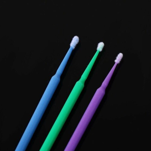 100 pcs Brushes Paint Touch-up Pen Disposable Dentistry Car Applicator Stick - Picture 11 of 11