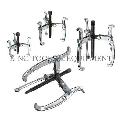 Genuine King Tools 0366-023 4 Pc 3 Jaw Puller Set