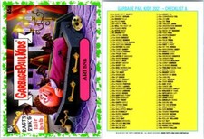 Garbage Pail Kids Go On Vacation BOOGER GREEN PARALLEL 45A ARI BNB