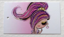 500 FASHION HANG TAGS ACCESSORIES PRICE HANGTAGS WITH 500 PLASTIC LOOPS