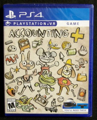 Accounting + Plus PlayStation 4 PS4 New Sealed