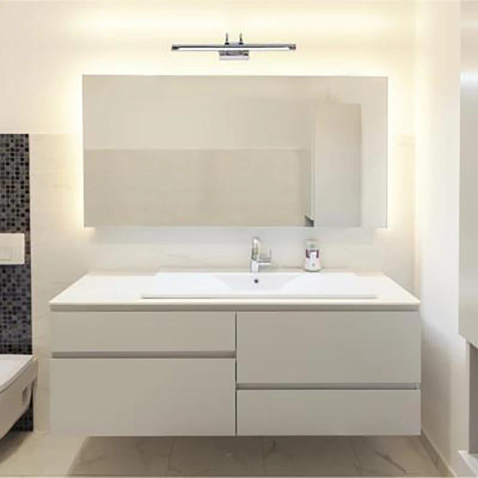 Lampada led da parete 12W quadro Bagno Applique Led B49 - Immagine 2 di 4