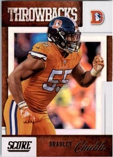 2019 Score Throwbacks #17 Bradley Chubb - FB