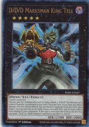 D/D/D Marksman King Tell - RA05-EN047 - Ultimate Rare