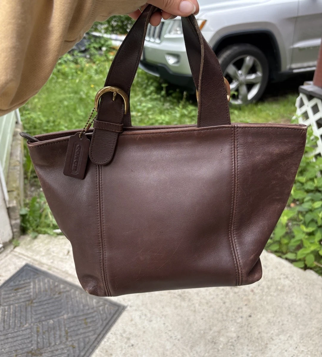 Preços baixos em Bolsas de couro Coach antiga original, Bolsas e