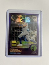 2022 Topps Heritage - Patrick Wisdom #276 Chrome Purple Refractor