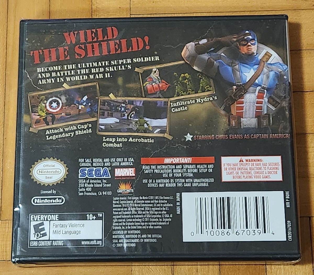 ニンテンドーDS - CAPTAIN AMERICA Super Soldier Amazon.com: Captain America: Super Soldier - Nintendo DS