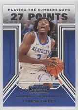 2020 Panini Contenders Draft Picks Playing the Numbers Game Tyrese Maxey #9 7wx
