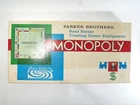 Complete Vintage 1961 Parker Brothers MONOPOLY Board Game Classic Original Box