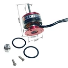 EMAX CF2812 KV1534 Brushless Motor with prop protector for RC Model Airplane