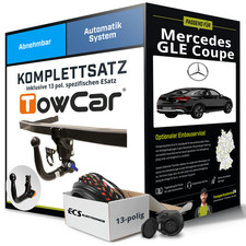 Anh&auml;ngerkupplung abnehmbar f&uuml;r MERCEDES GLE Coupe +E-Satz Kit