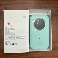 Phomemo Label Maker Machine D 30 Portable Handheld Bluetooth Mini Printer Blue