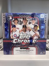 2025 Topps Chrome Baseball Update Series Sapphire Edition - Hobby Box Sealed