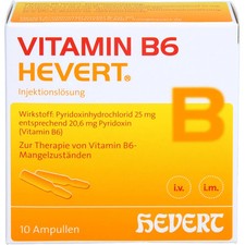 VITAMIN B6 HEVERT Ampullen 20 ml PZN 03919991