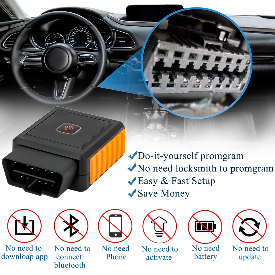 Para 2007 2008 2009 2010 2011 Dodge Caliber Nitro Control Remoto Llavero Programador Herramienta Foto 2 de 4