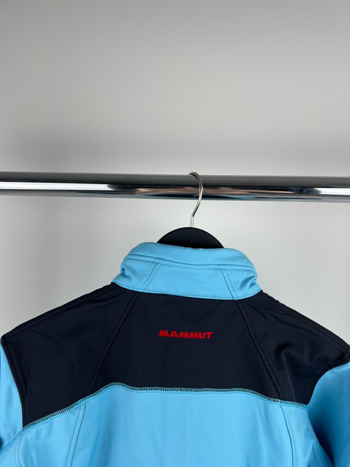 Mammut Jacket Womens Blue Softech Windbreaker Out… - image 14