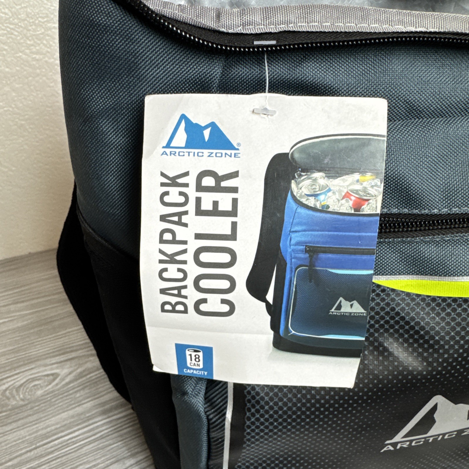 Arctic Zone Backpack Cooler 18 Can Water Repellent Microban  NEW