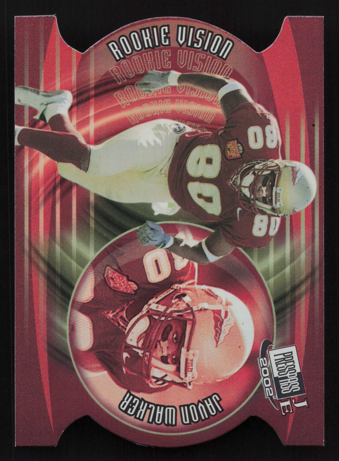 2002 Press Pass JE #RV12 Javon Walker Rookie Vision