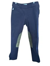 Tailored Sportsman Breeches Size 28 Side Zip Boysenberry