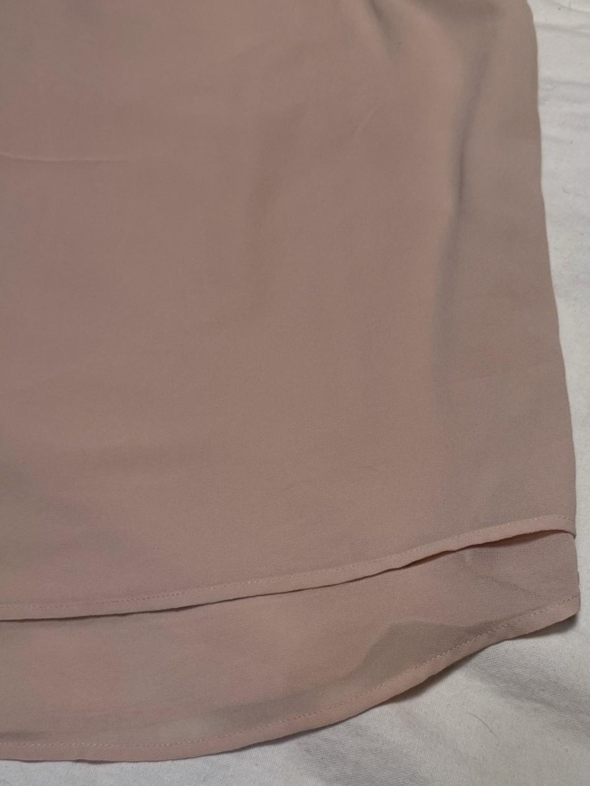 Monteau Blush Pink Lace Panel Tank Top M Boho Cot… - image 14