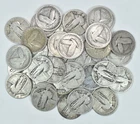 Roll 1925-1930 G/VG/F Full Date Standing Liberty Quarter 40 Coin $10 Face *3138