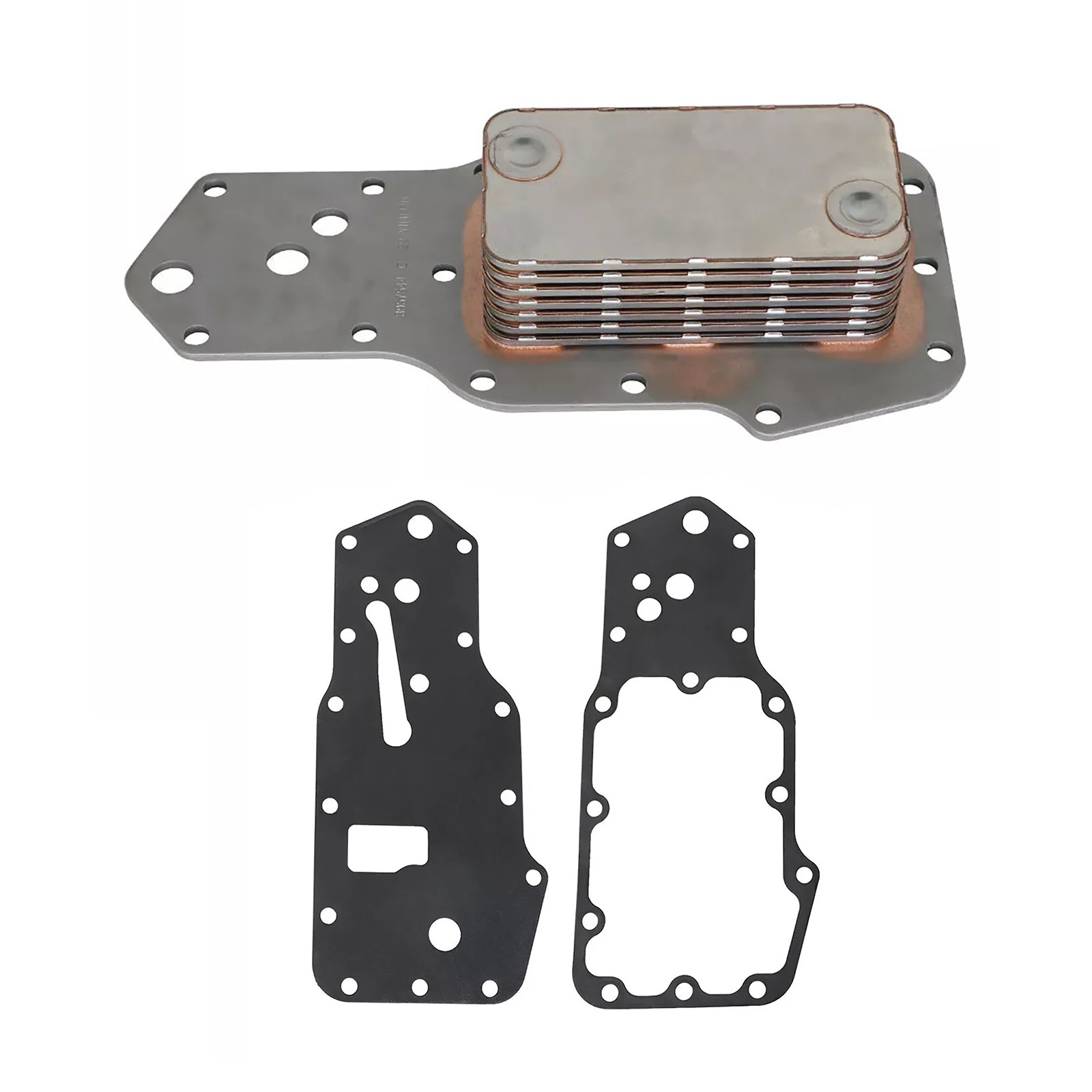 3pcs/set  Oil Cooler w/ Gaskets For Dodge Cummins 5.9L 6B 6BT 1989-1997 3935930