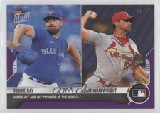 2021 Topps Now Purple /25 Robbie Ray Adam Wainwright #745 2f4