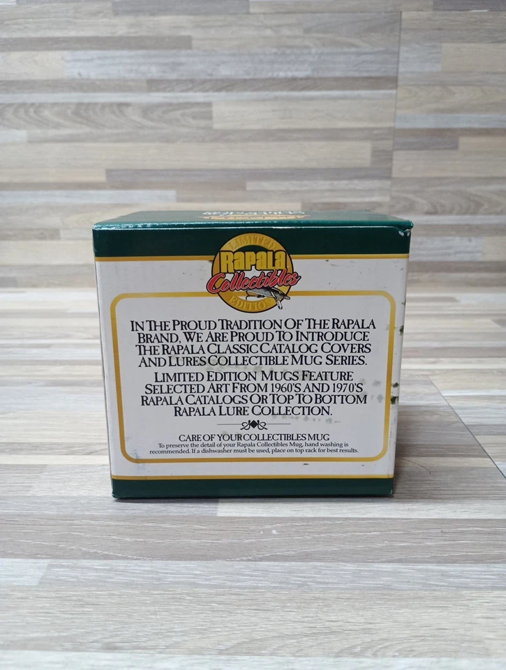Taza Rapala Coleccionable Edición Limitada Serie Coleccionista Rapala Señuelo Fat Rap Foto 3 de 4