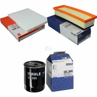 Mahle / Knecht Innenraumfilter LA 306 Luftfilter LX 1827 ÖLfilter OC 986