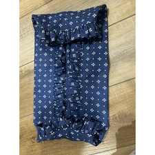 Longaberger Basket LARGE SERVING TRAY Liner Classic Blue fabric SU