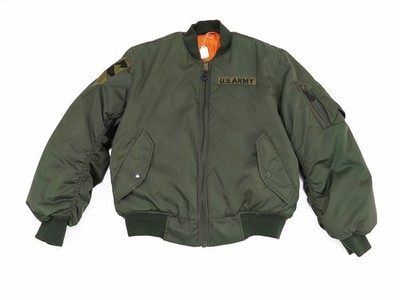 Original USAF Fliegerjacke Bomberjacke SMALL MA-1 Jacket Flyer's Intermediate