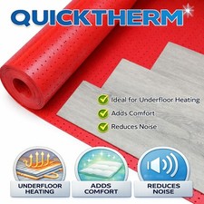 Underfloor Heating Underlay for Wood Laminate Flooring Low Thermal Resistance