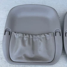 2004-2010 Toyota Sienna Front Seat Back Upholstery Leather Pocket Panel TAN OEM