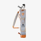 Thorza Sunday Golf Bag for Men and Women, Vintage Canvas and Leather, Stores ...