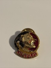 Vintage Florida State Seminoles pin mascot football basketball collegiate